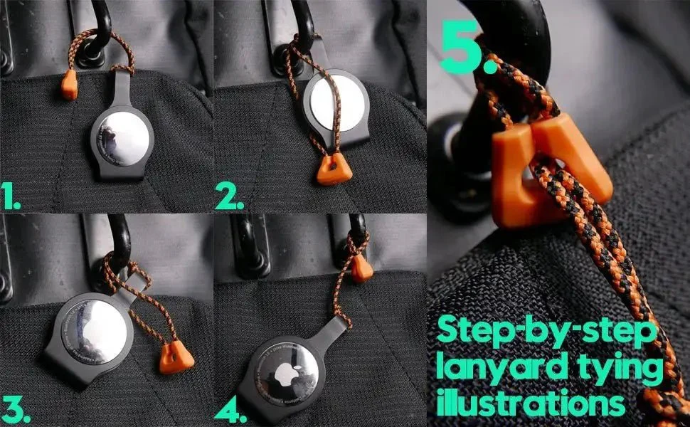 Four Black Titanium Coating Stainless Steel AirClips - Image 7