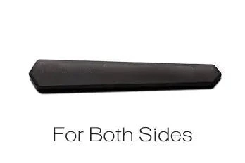 Black Coated Titanium Inlay Shield (2 pieces)