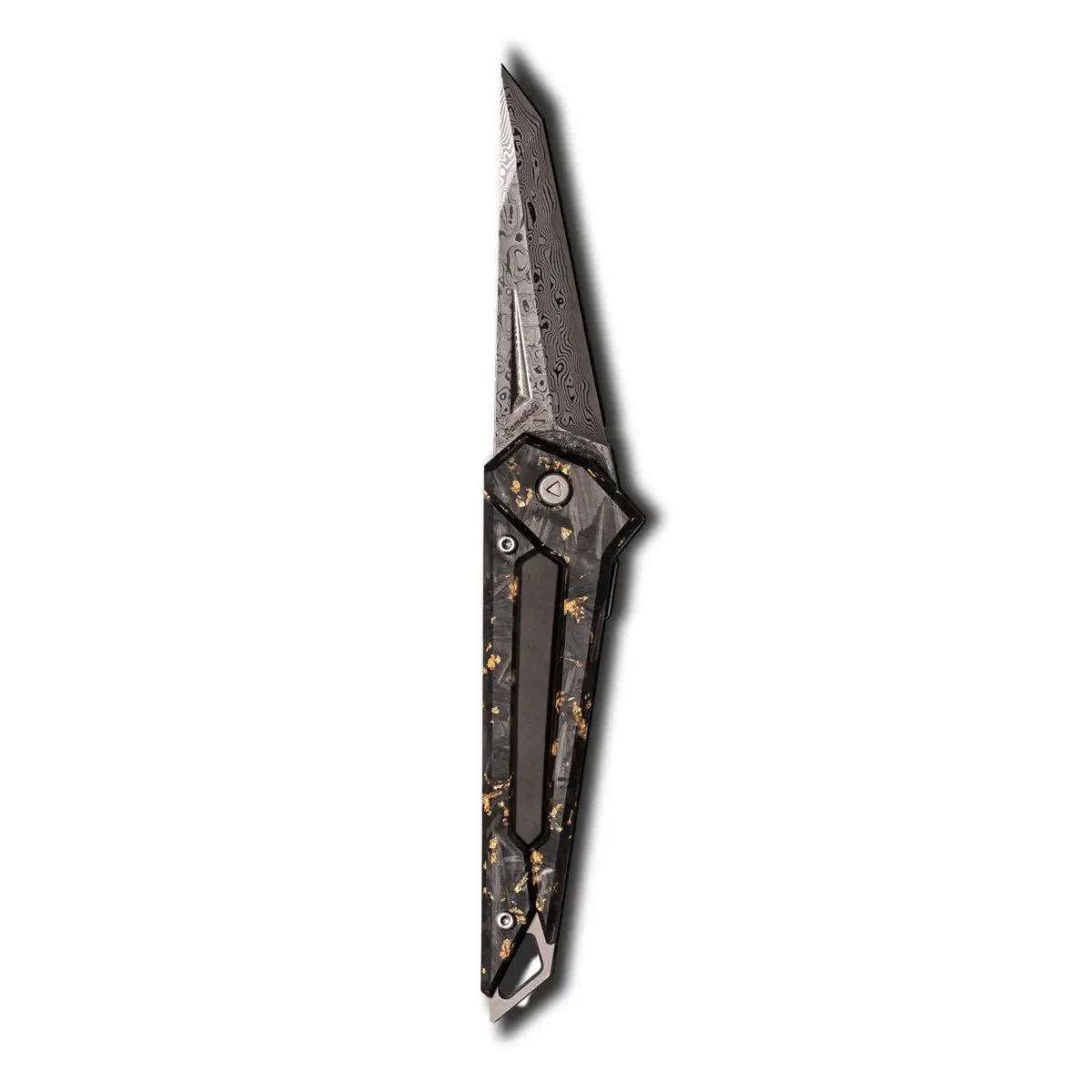 Damascus KAMETA - Gold Foil CF Scales - Image 6