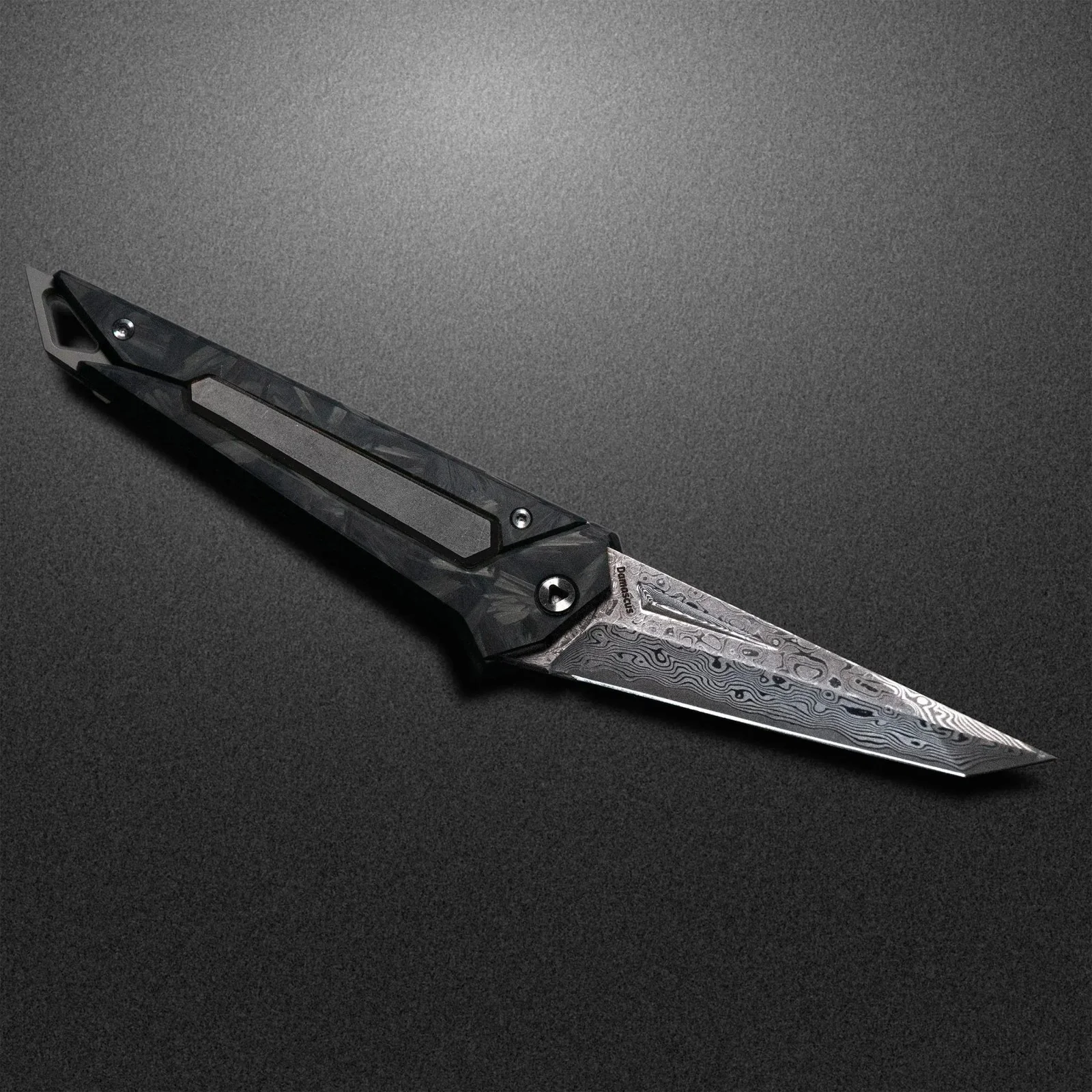 Damascus KAMETA - Marbled CF Scales - Image 4