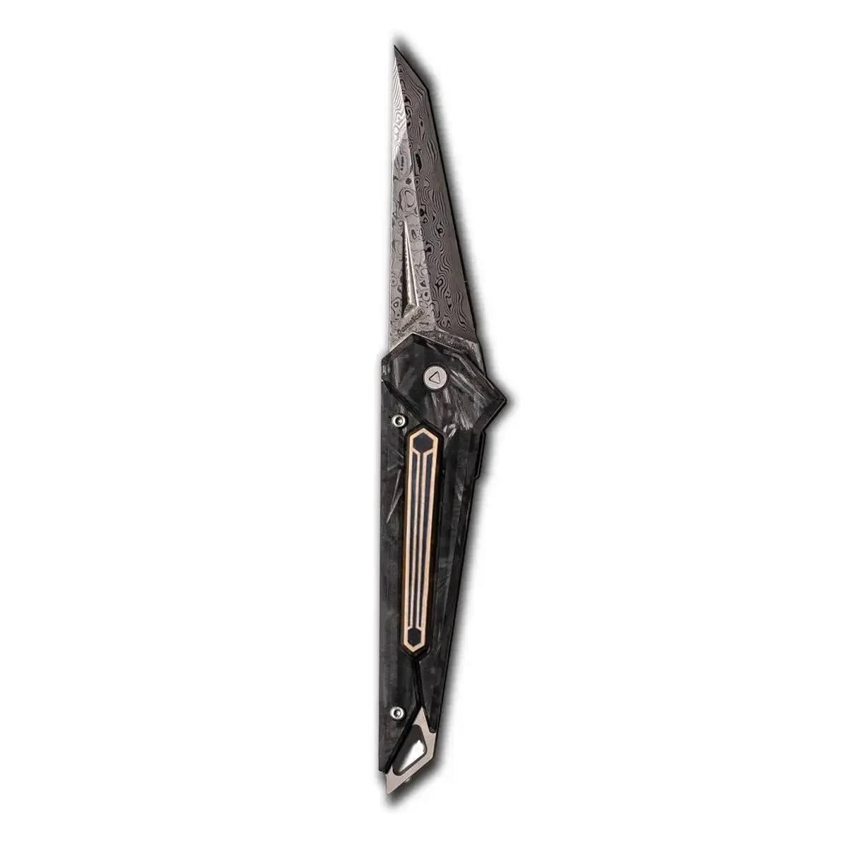 Damascus KAMETA - Marbled CF Scales - Image 6