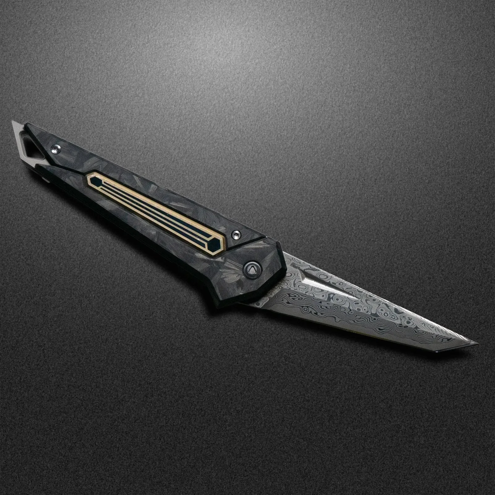 Damascus KAMETA - Marbled CF Scales - Image 7