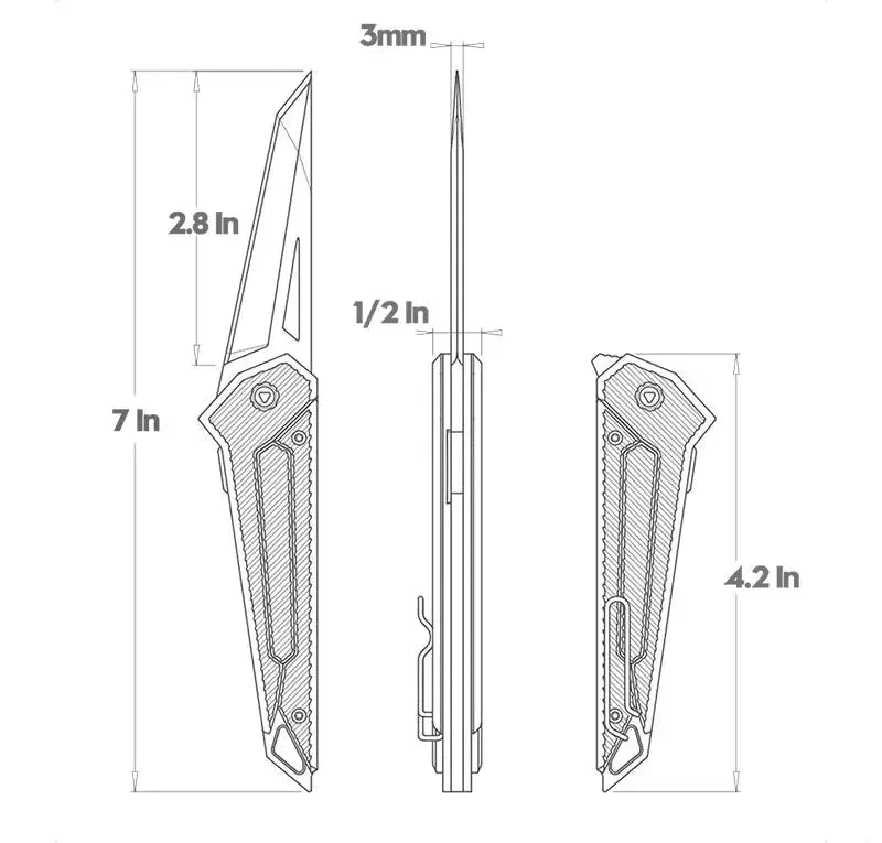 Reserve KAMETA Knife Super Early Bird Price on Kickstarter (refundable) - Image 3