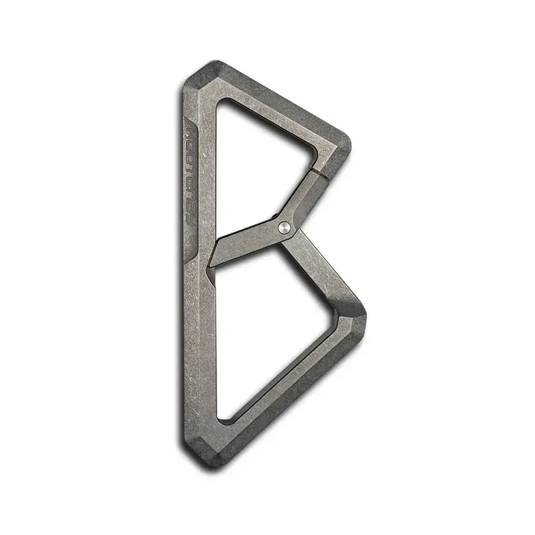 Kootenay Titanium Carabiner With Back Clip - Image 4