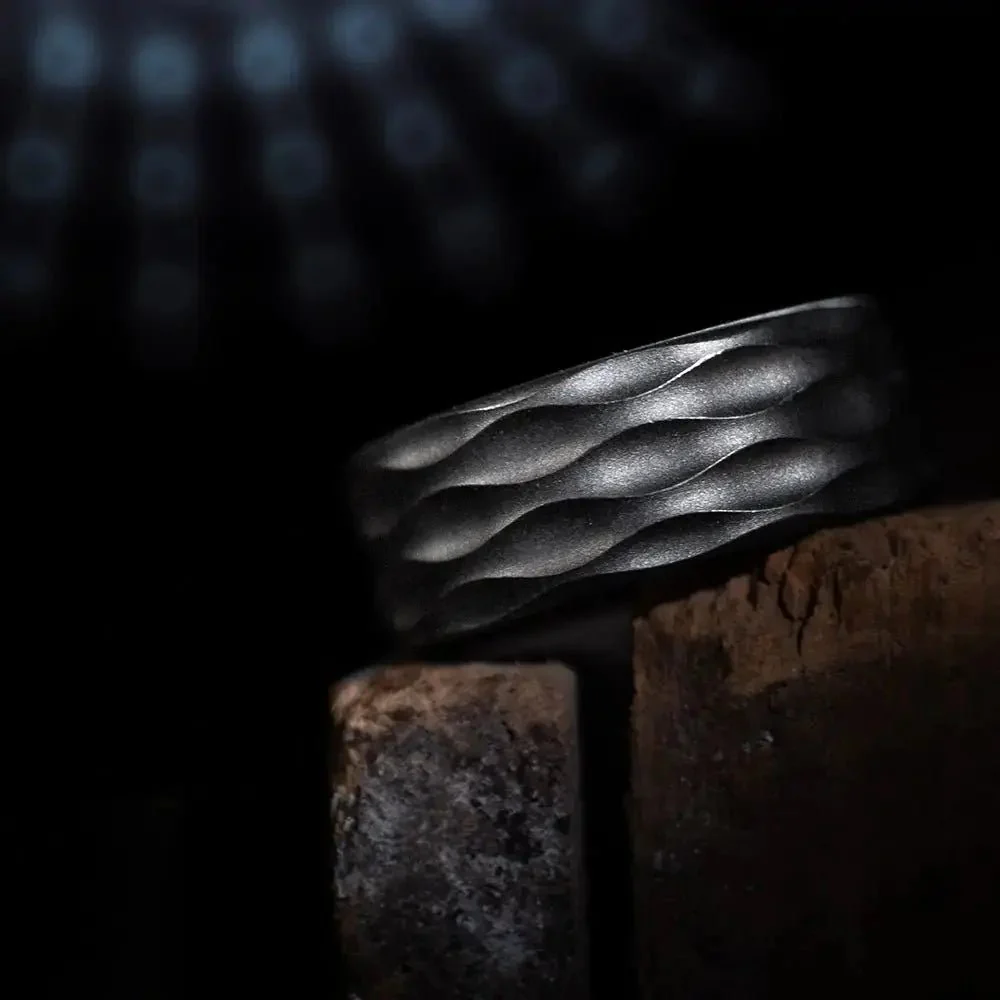 WaveSmith Titanium Ring - Image 7