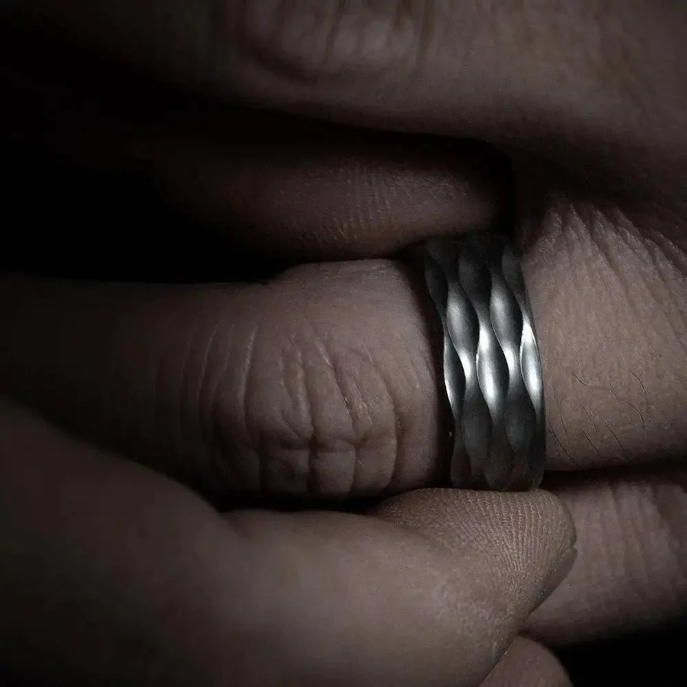 WaveSmith Titanium Ring - Image 9