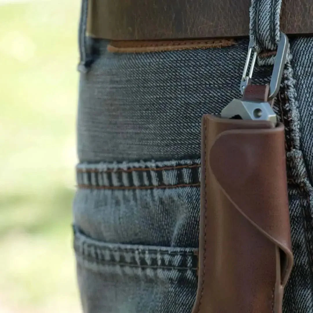 X2S Leather Holster with Pocket Clip - Image 3